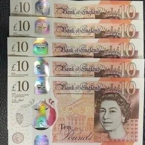 Buy 10 GBP Bills Online